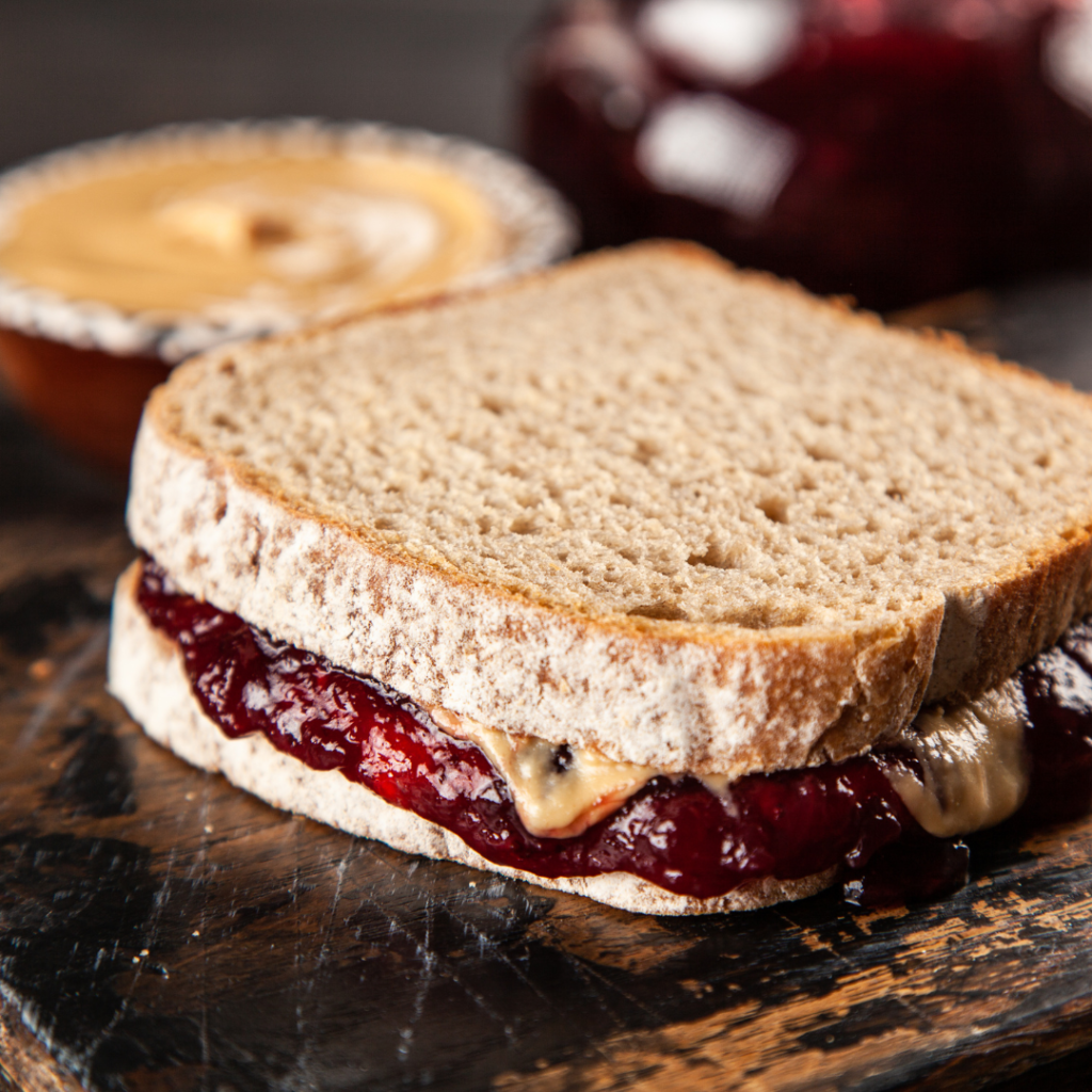 Peanut Butter and Jelly Sandwiches