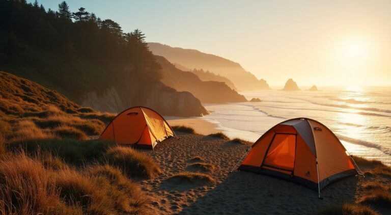 Wrights Beach camping